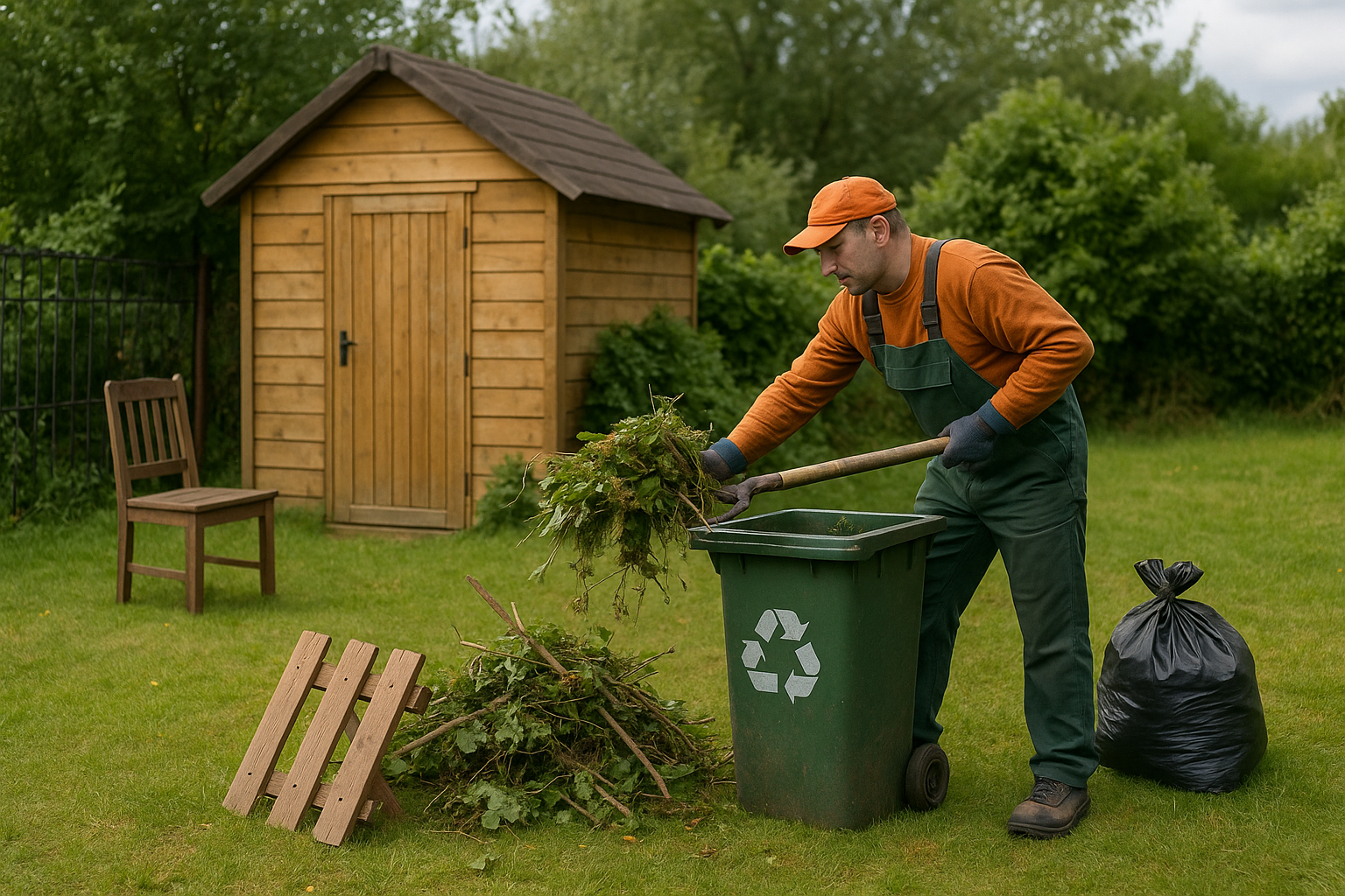 Entrümpelung von Gärten